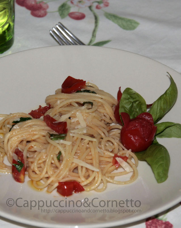 Spaghetti tricolore