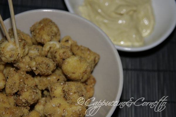 Sesame chicken nuggets