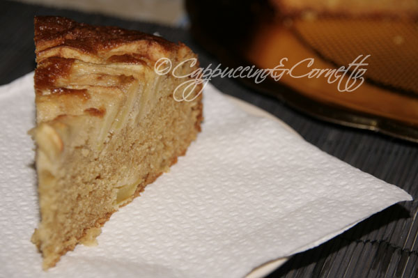 Chiusura del contest con torta di mele e mandorle