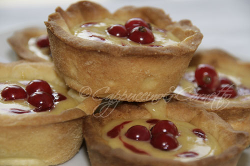 Tartellette al doppio ripieno al profumo di bosco