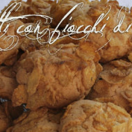 Biscotti con fiocchi mais