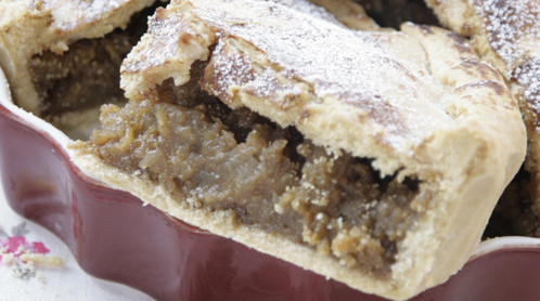 Pie alle mele e cereali