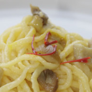 Tagliolini ai funghi porcini e zafferano