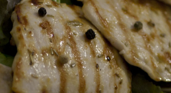 Pollo aromatico alla piastra