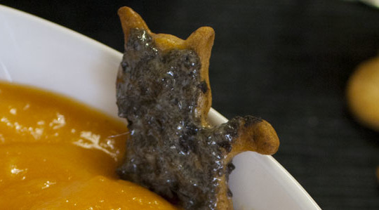 Crema di zucca…con gatto nero…. :D