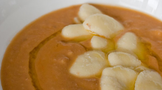 Strascinati su crema di favette: It is food!