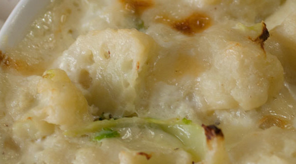 Cavolfiori in crema di formaggio