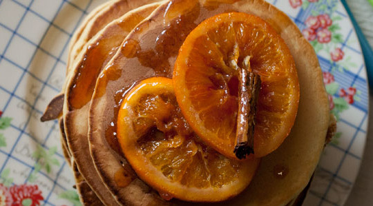 Orange Pancakes