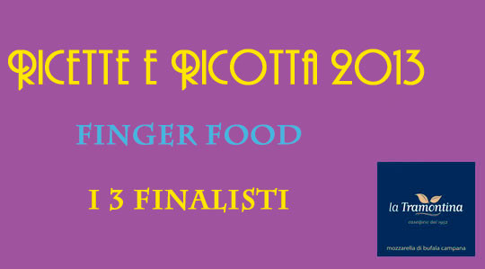 ERRATA CORRIGE: finger food