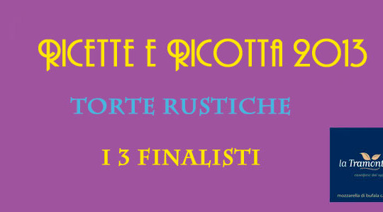 I finalisti categoria Torte Rustiche