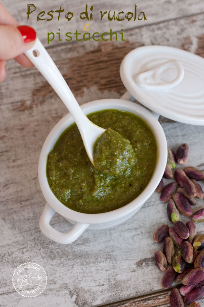 pesto-rucola e pistacchi