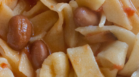 Sagne e fagioli