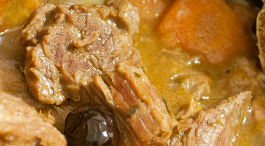 Spezzatino con carote e olive