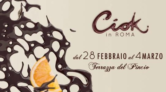 Ciok in Roma, cioccolato al Pincio dal 28 febbraio al 4 marzo