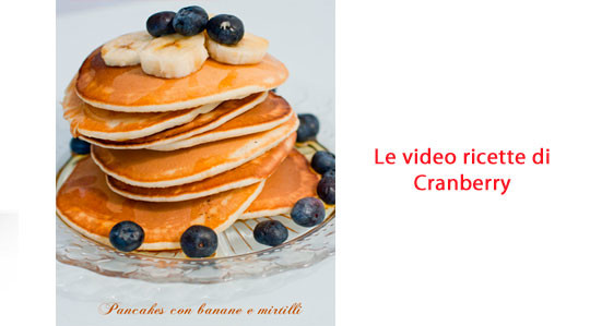 Video ricetta dei pancakes alle banane