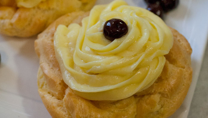 Zeppole di San Giuseppe al forno