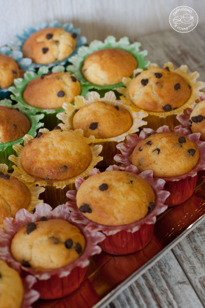 muffins semplici vaniglia