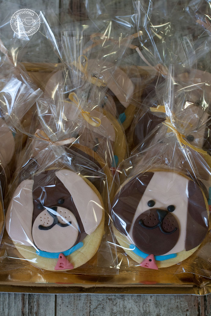 biscotti decorati puppy cookies