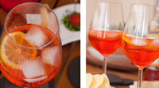 Un Aperol Spritz in una Milano da bere