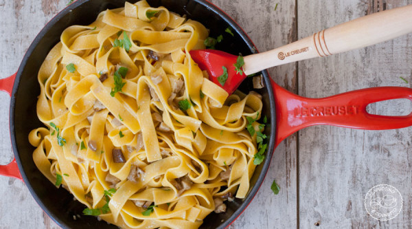 Tagliatelle ai funghi porcini