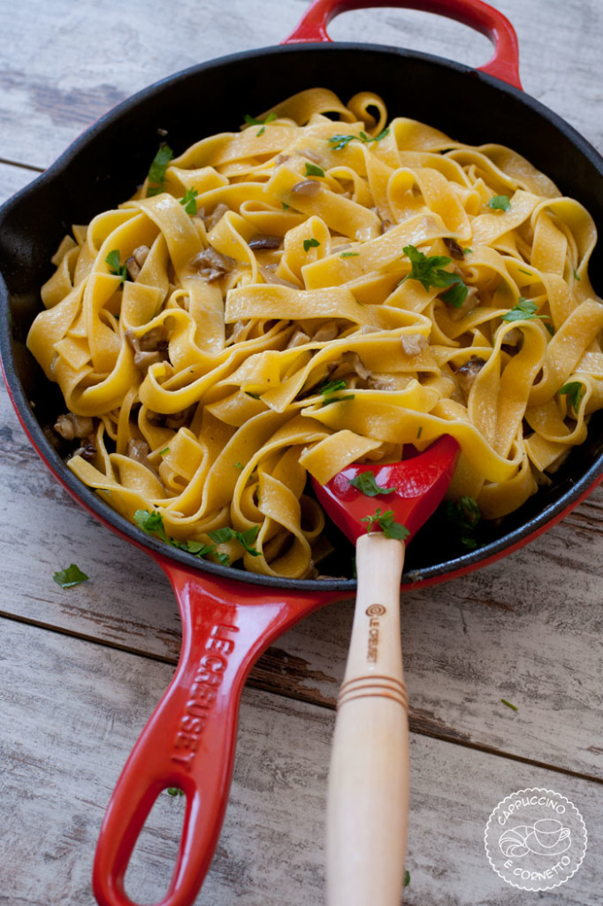 Tagliatelle ai funghi porcini