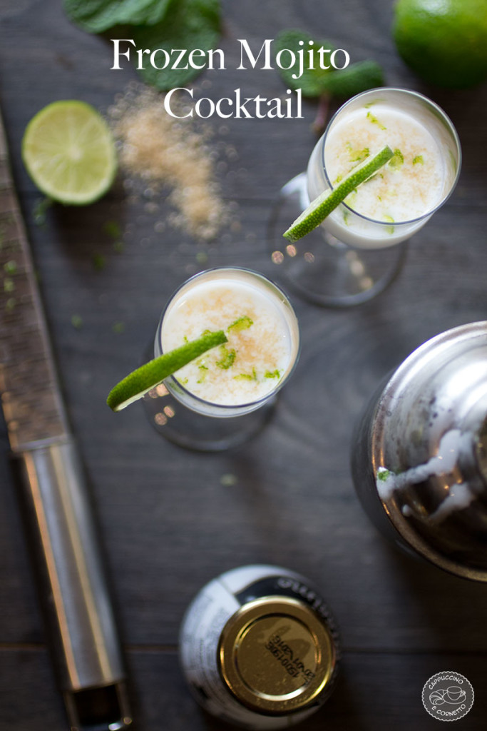 Frozen Mojito Cocktail