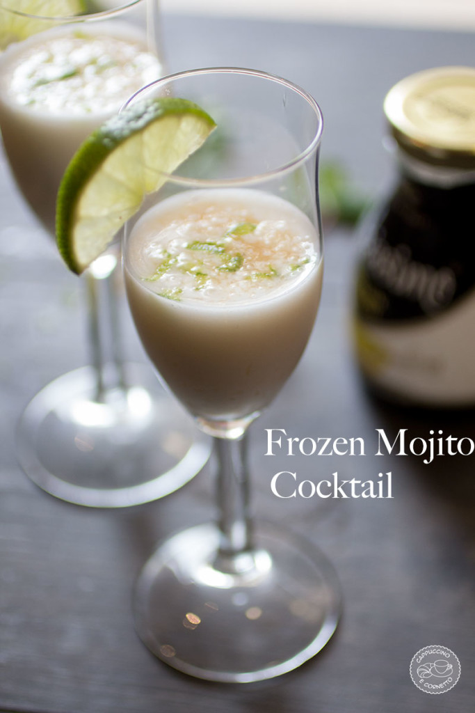 Frozen Mojito Cocktail