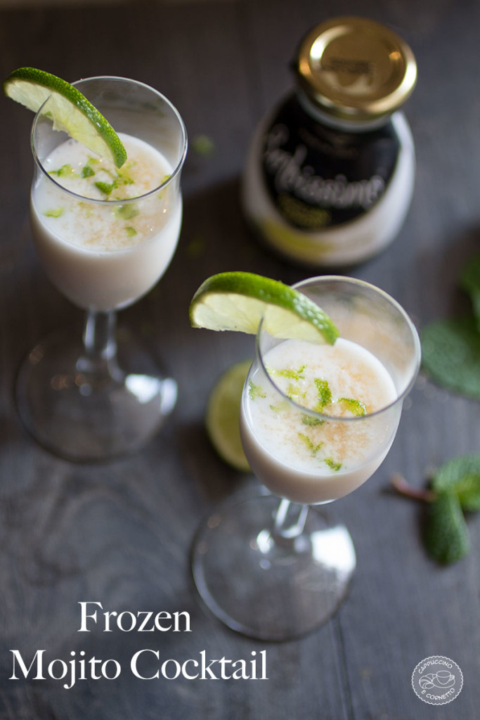 Frozen Mojito Cocktail