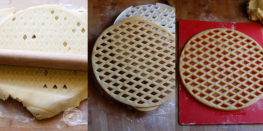 crostata classica metodo sabbiatura