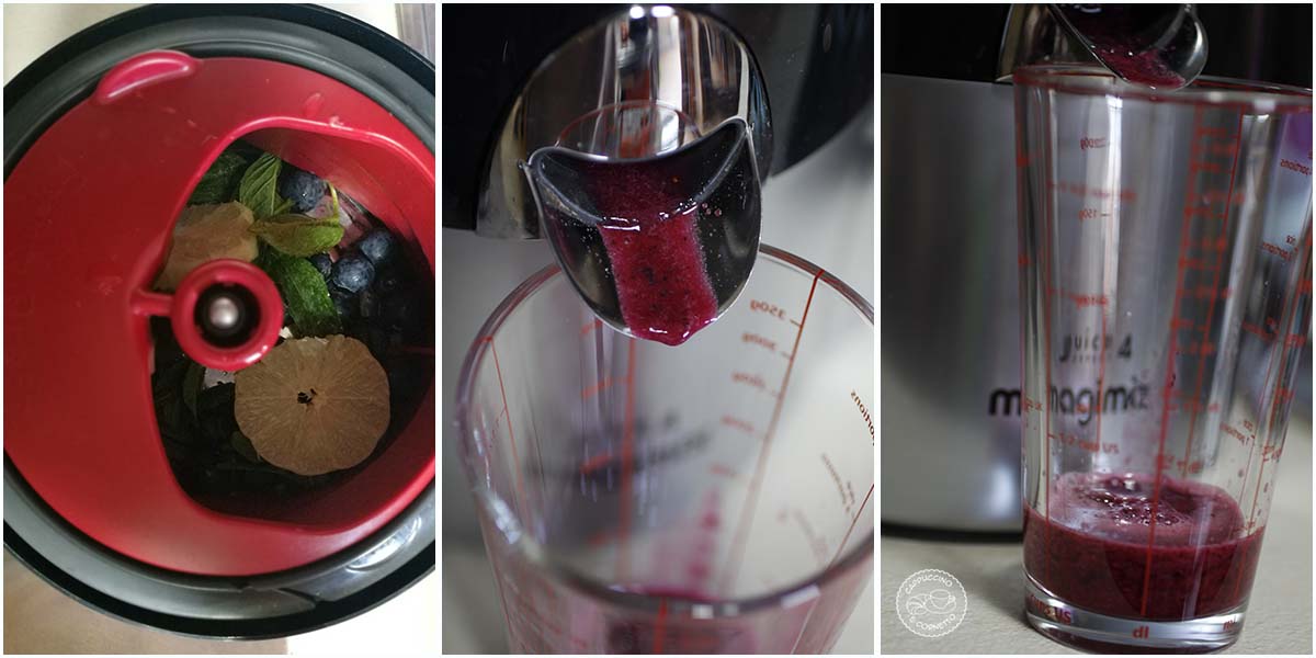estrattore Magimix juiceexpert4 in azione
