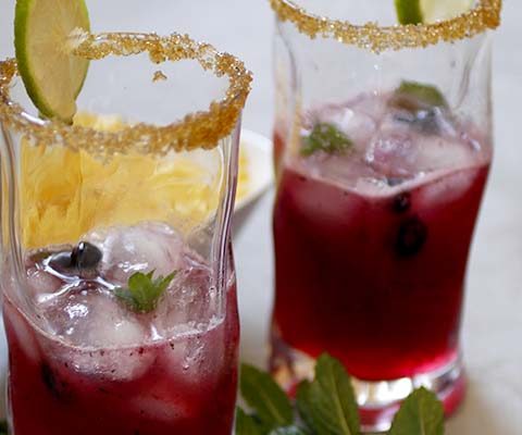 Blueberry Mule