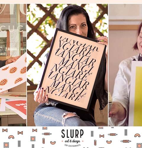 Slurp: poster e stampe dedicati al mondo del food
